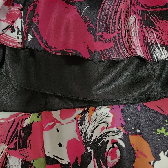 Laura Vann Silk Halter Floral Mini Dress - Small - Picture 7 of 10